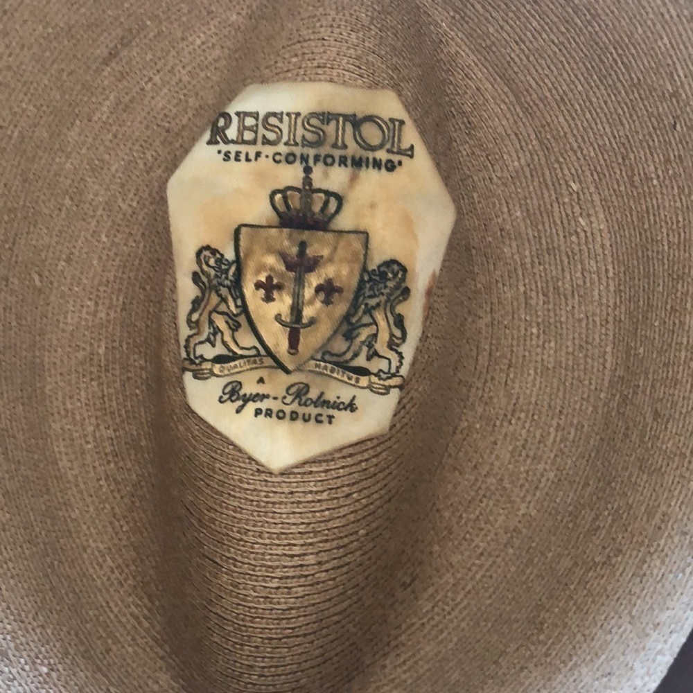 Vintage Resistol by Byer Rolnick Fedora Hat - Picture 7 of 9